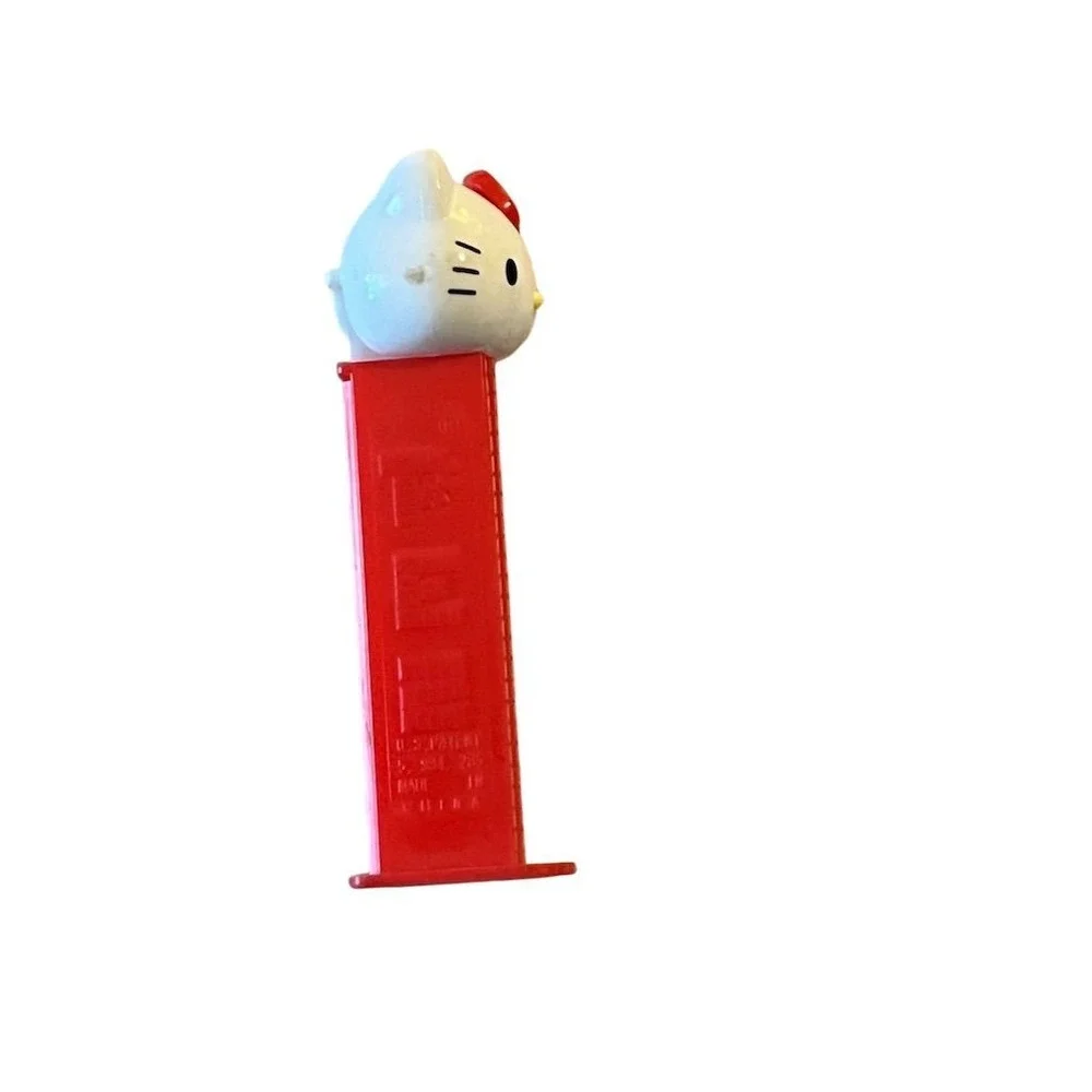 Hello Kitty PEZ Dispenser Collectible Sanrio‎ Red Stem